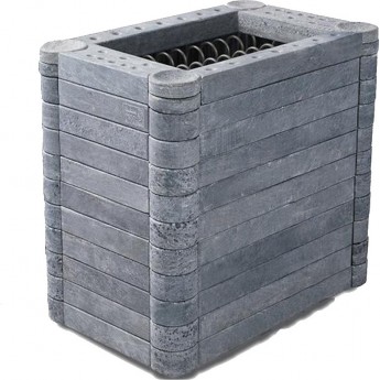 Электрическая печь SAWO NIMBUS COMBI NIMC-90NS-P (9 кВт, с парогенератором, выносной пульт, облицовка – талькохлорит) Электрическая печь SAWO NIMBUS COMBI NIMC-90NS-P (9 кВт, с парогенератором, выносной пульт, облицовка – талькохлорит)