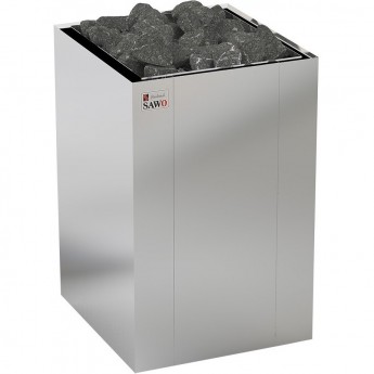 Электрическая печь SAWO NORDEX FlOOR NRFS-120NS-Z (12 кВт, выносной пульт, внутри оцинковка, снаружи нержавейка)