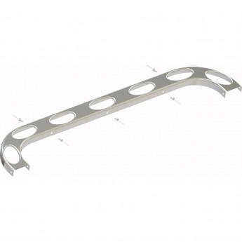 Задняя часть верхнего ободка SAWO HP02-018 для печей SCA/NR Задняя часть верхнего ободка SAWO HP02-018 для печей SCA/NR